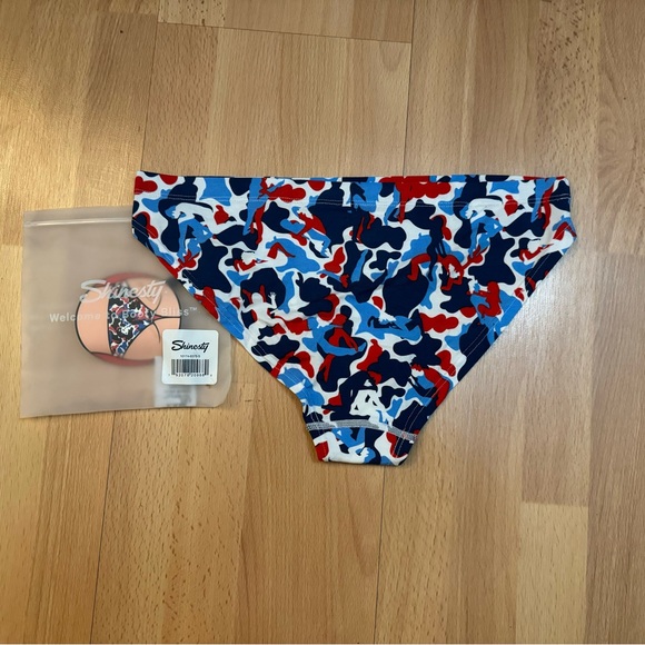 Shinesty “The Grand Finale USA Camouflage” Modal Bikini Underwear, Size: Small - Picture 6 of 6